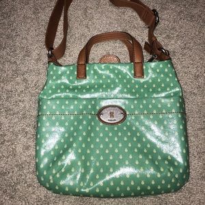 Fossil crossbody with handles